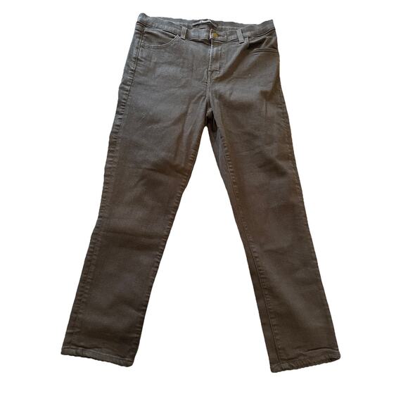 J BRAND Maria High Rise Skinny Stretch Jean in Sonnet, Black Wash - Size 25 - Picture 2 of 10